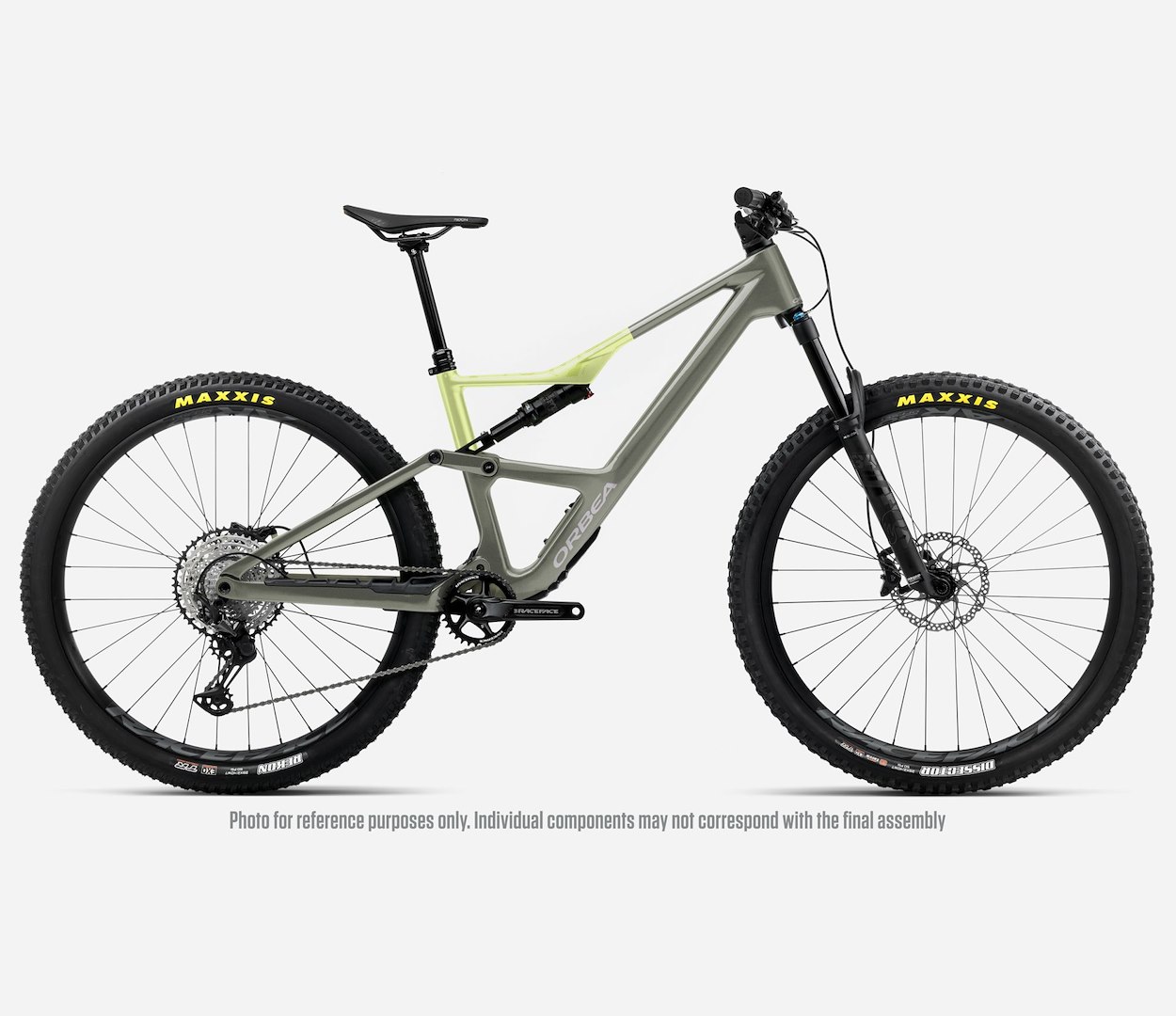 Orbea rower MTB OCCAM SL H10 S Spaceship Green - Acid Gum