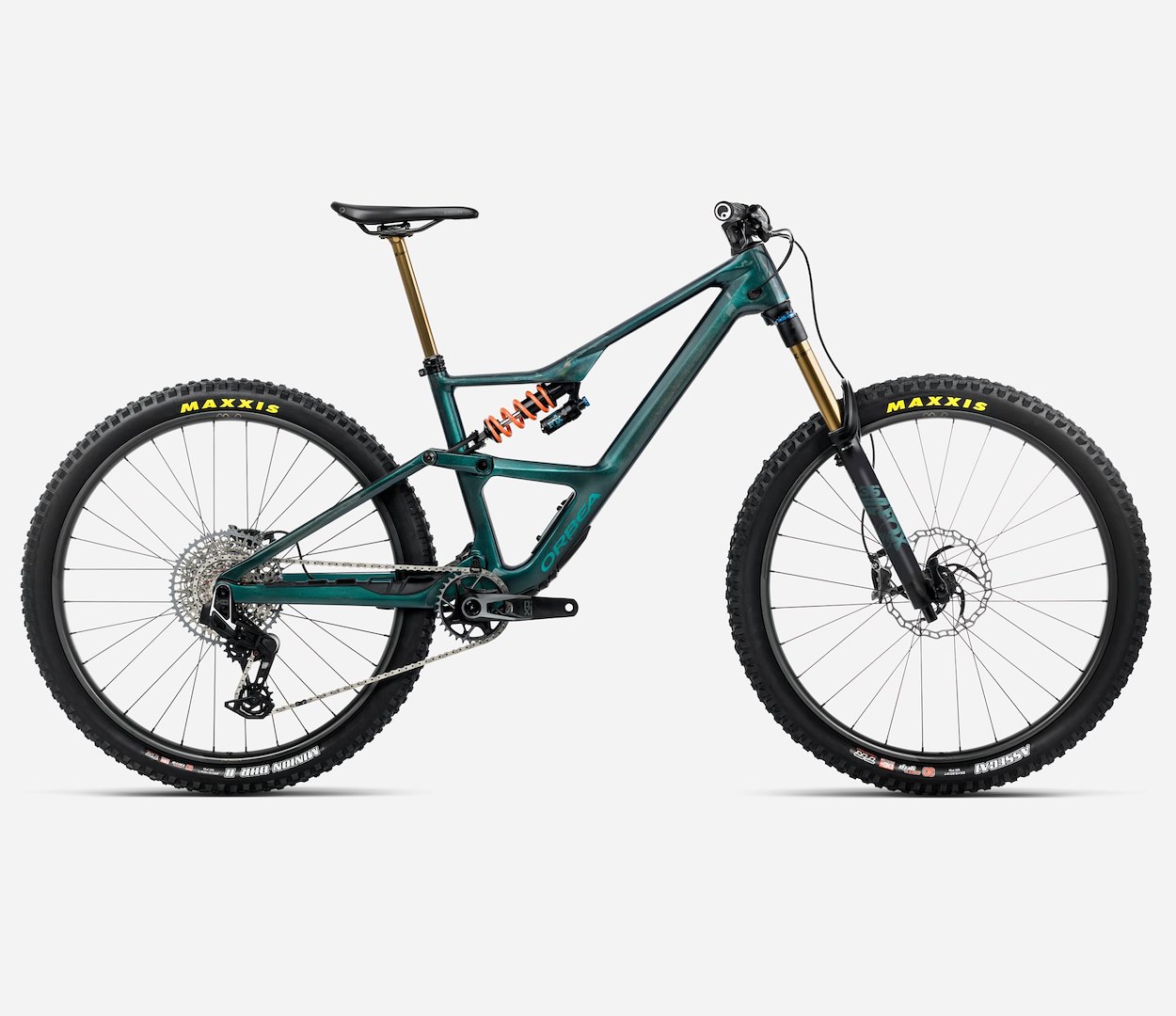 Orbea rower MTB OCCAM LT M-TEAM S Green-Carbon Gloss