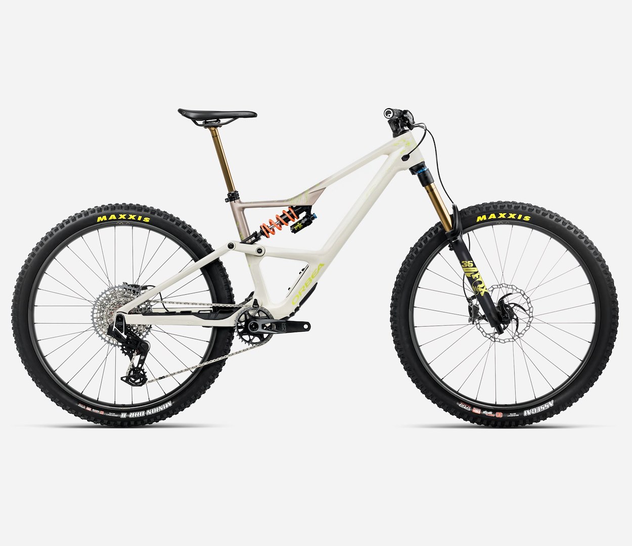 Orbea rower MTB OCCAM LT M-TEAM L Ivory White - Nickel