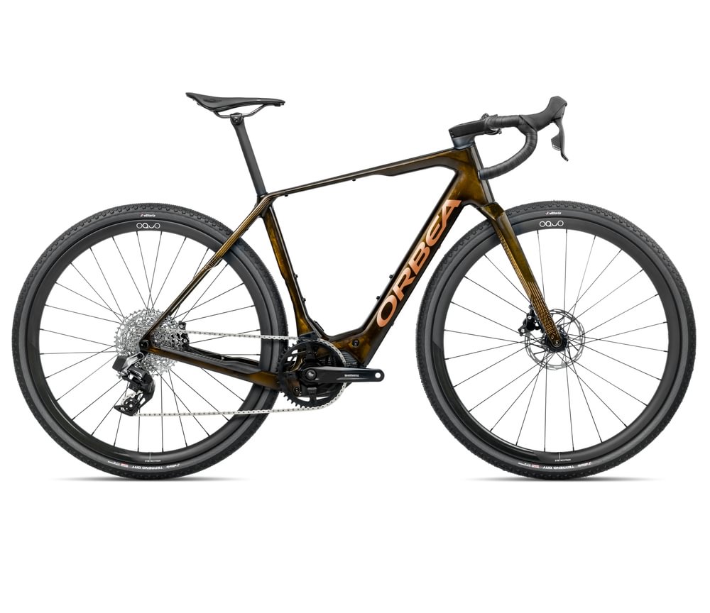 Orbea rower elektryczny DENNA M31e M Caramel-Gold Metalic