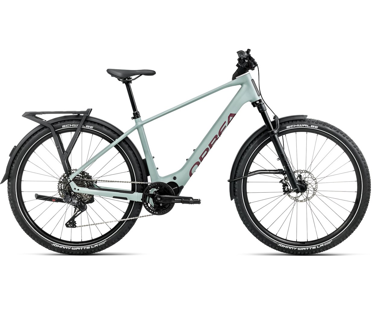 Orbea rower elektryczny KEMEN ADV 10 S Blue-Brugundy