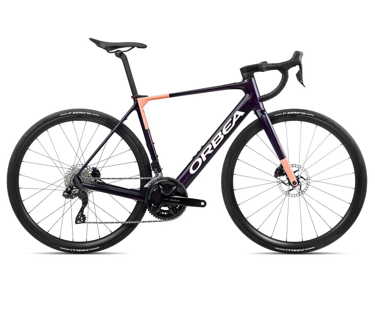 Orbea rower elektryczny GAIN M30i L Purple-Orange
